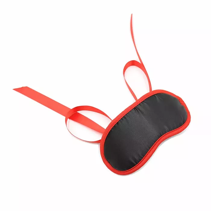 OHMAMA face mask accessory — Black with red edge Photo 2