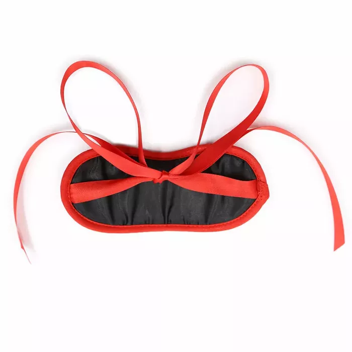 OHMAMA face mask accessory — Black with red edge Photo 3