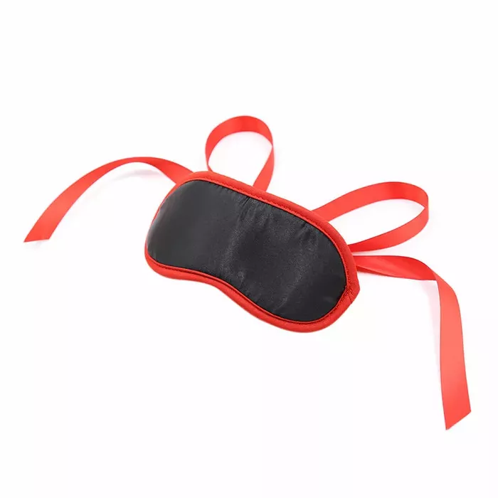 OHMAMA face mask accessory — Black with red edge Photo 5