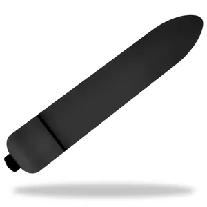 OHMAMA MINI VIBRATING BULLET 9 CM - BLACK