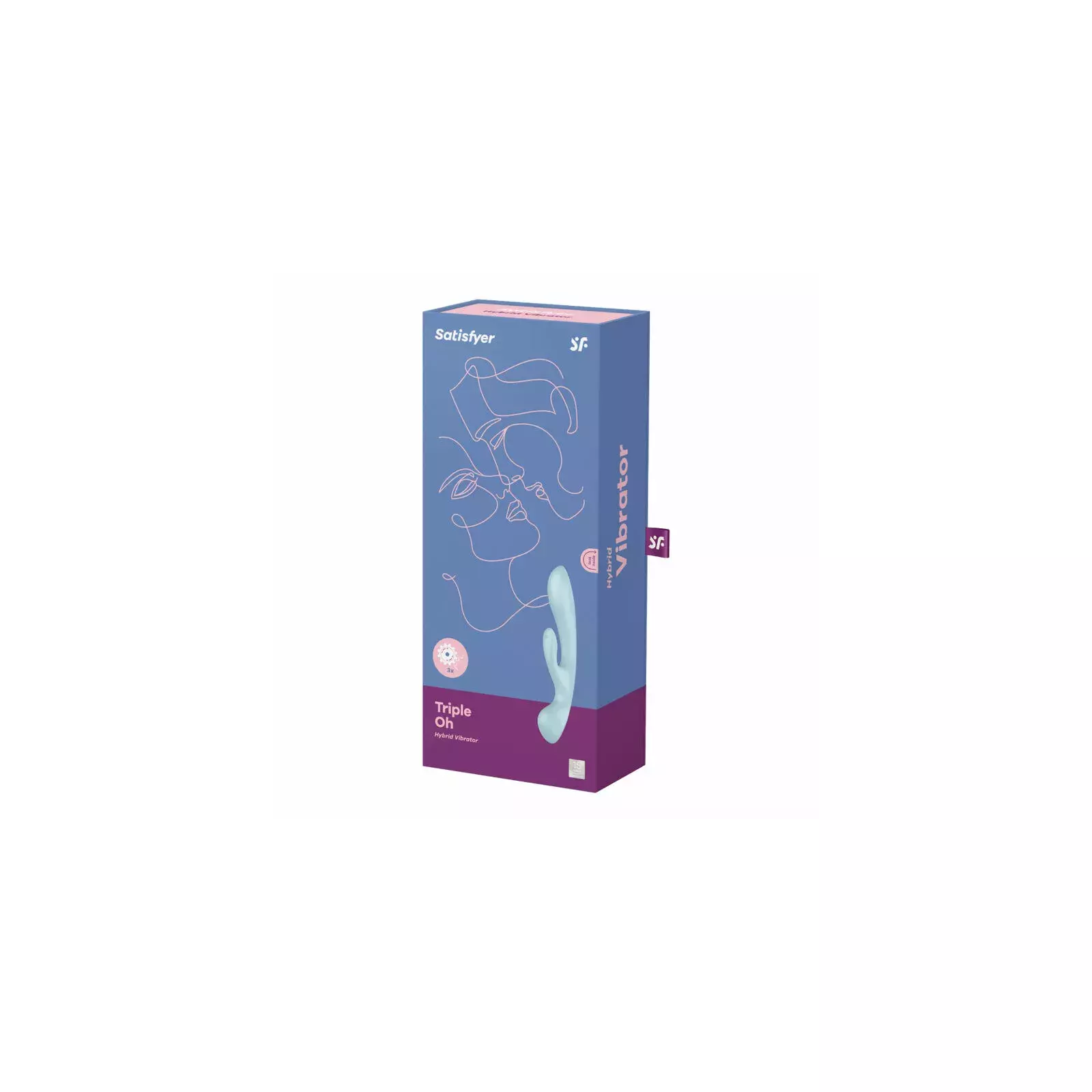 Vibrator Satisfyer Triple Oh Hybrid Vibration Photo 4
