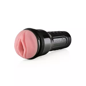 Fleshlight Pink Lady Heavenly Kabatas masturbators Melns, Rozā Silikons