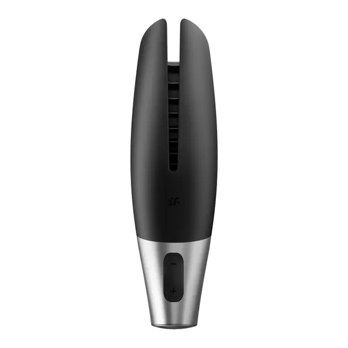 SATISFYER Power Masturbator Black — handheld masturbator Photo 2