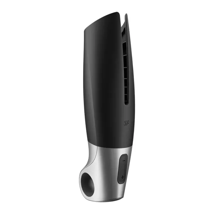 SATISFYER Power Masturbator Black — handheld masturbator Photo 4