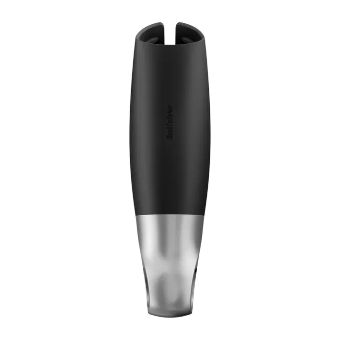 SATISFYER Power Masturbator Black — handheld masturbator Photo 5