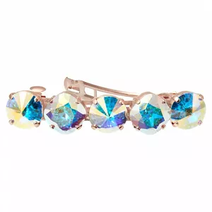 Matu sprādze "Apžilbinošs Mirdzums (Aurora Borealis)" ar Swarovski™ kristāliem