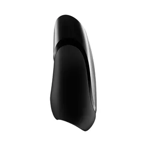 Vibrator SATISFYER MEN VIBRATION+ — waterproof, rechargeable, body‑safe silicone, ergonomic shape, 0.3395 g