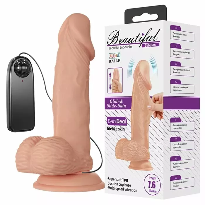 Vibrators BAILE Beautiful Encounter Zebulon — 19,4 cm Photo 7