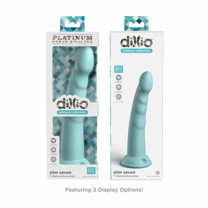 Дилдо PIPEDREAM DILLIO Slim Seven 17,78 см Photo 2