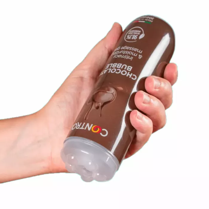 Masāžas gēls 3 in 1 Chocolate Bubble — CONTROL LUBES Photo 3