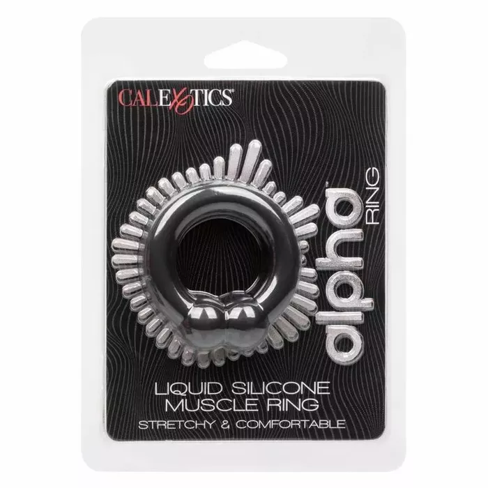 CalExotics Alpha Muscle Ring Black — erekcijas gredzens Photo 8