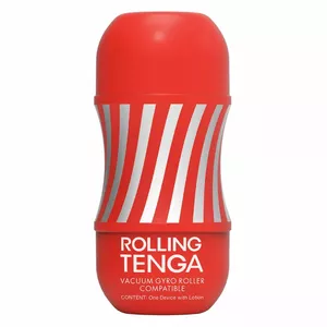Masturbators Tenga Gyro Roller Cup Regular Silikons Melns