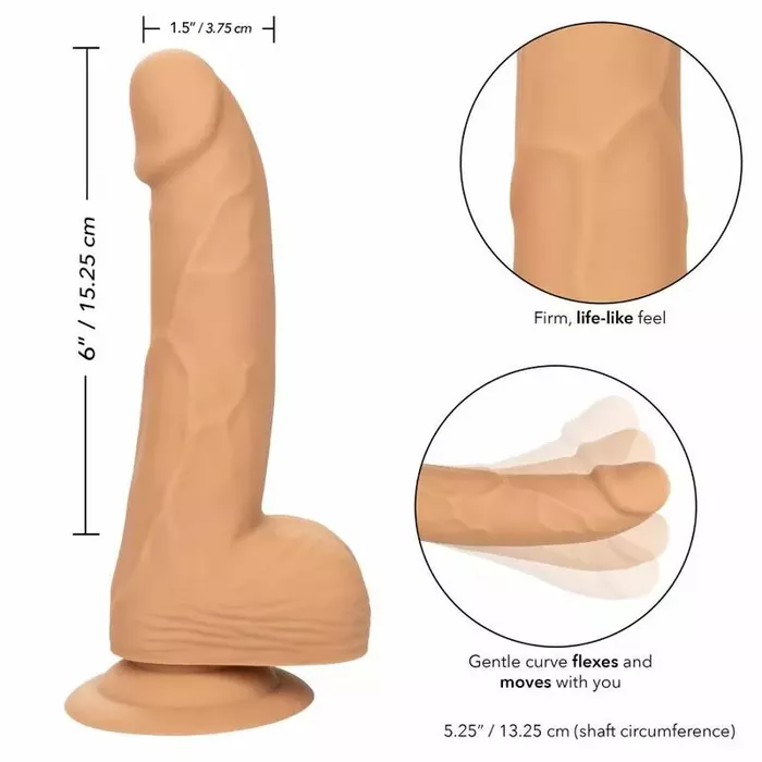 Фаллоимитатор CalExotics Silicone Studs 15,24 см Photo 2
