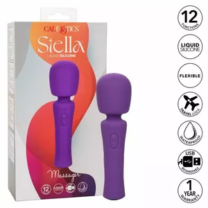 CALIFORNIA EXOTICS STELLA MASSAGER VIOLET