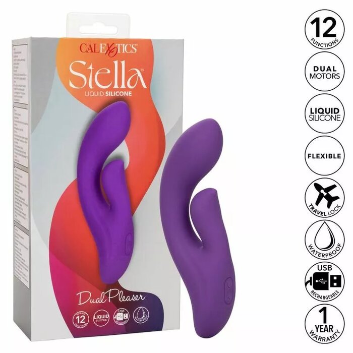 Vibrators CalExotics Stella Dual Pleaser Photo 1
