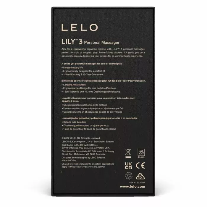 Lelo Lily 3 personīgais massieris Photo 4