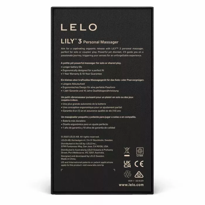 Personīgais masieris Lelo Lily 3 Photo 4