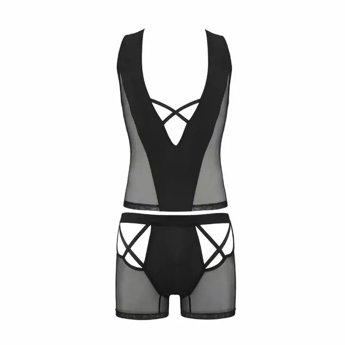 Комплект белья PASSION Oscar Black S/M Photo 3