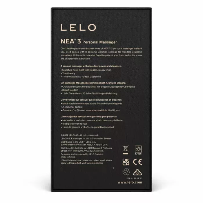 Персональный массажер Lelo NEA 3 Photo 5