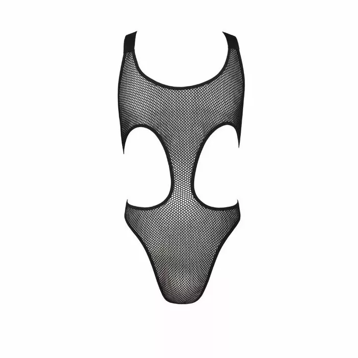 PASSION 040 LEON Black bodysuit — women's L/XL Photo 5
