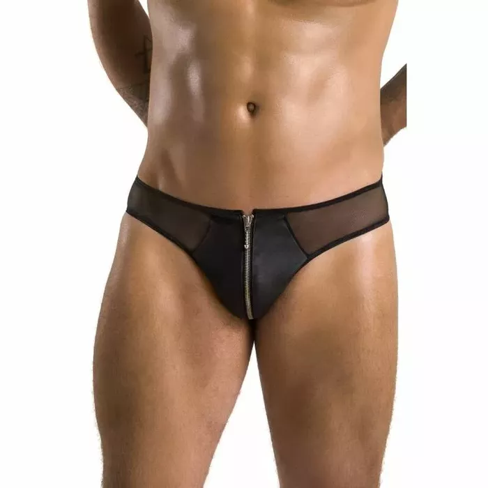 PASSION 042 Slip Timmy Black — sieviešu brazīles S/M Photo 3