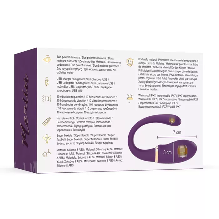 Pāru vibrators TREASURE Merlin Double Photo 9