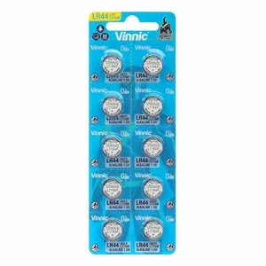 VINNIC SĀRMU BATERIJA AG13 L1154F LR44 BLISTER*10