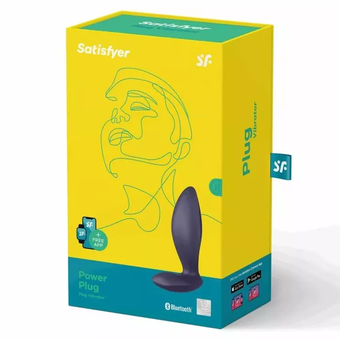 Anal plug SATISFYER Power Plug Purple Photo 8