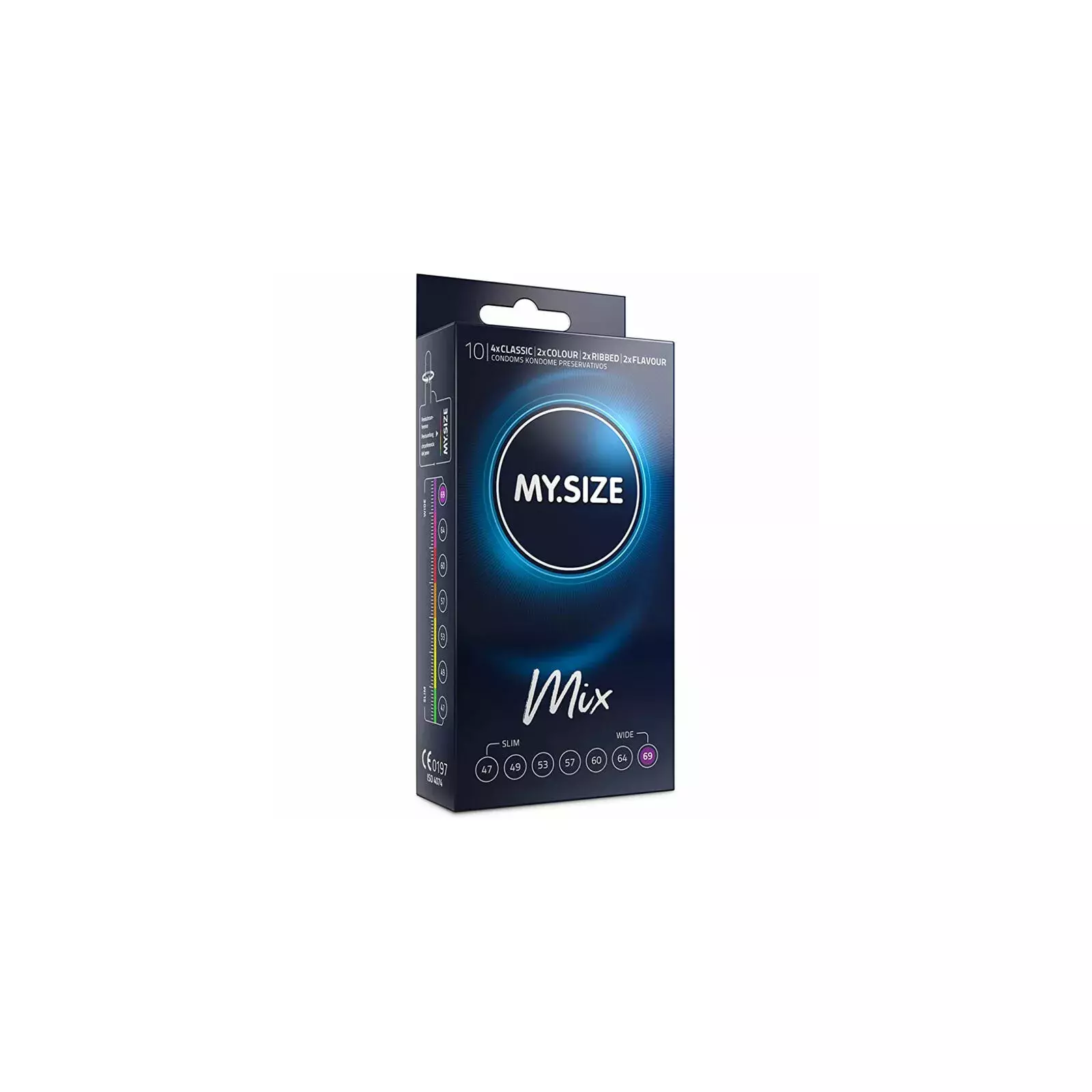 MY SIZE MIX CONDOMS 69 MM, D-233573 Photo 1