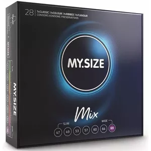 MY SIZE MIX CONDOMS 69 MM 28 UNITS