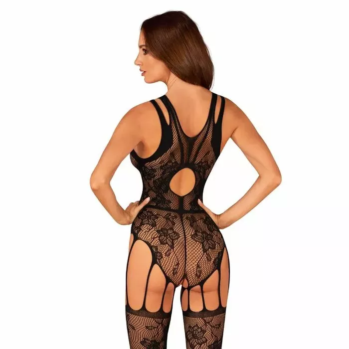 Бодистокинг OBSESSIVE D-234428 — кружевной эластичный, S–L Photo 3
