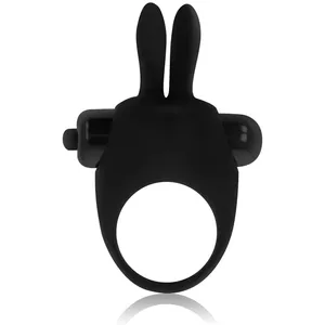 OHMAMA SILICONE RABBIT VIBRATOR COCK RING