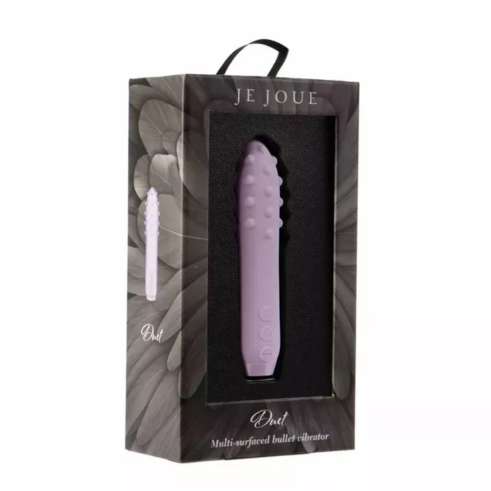 Вибратор je joue Duet Bullet — силикон, водонепроницаемый Photo 4