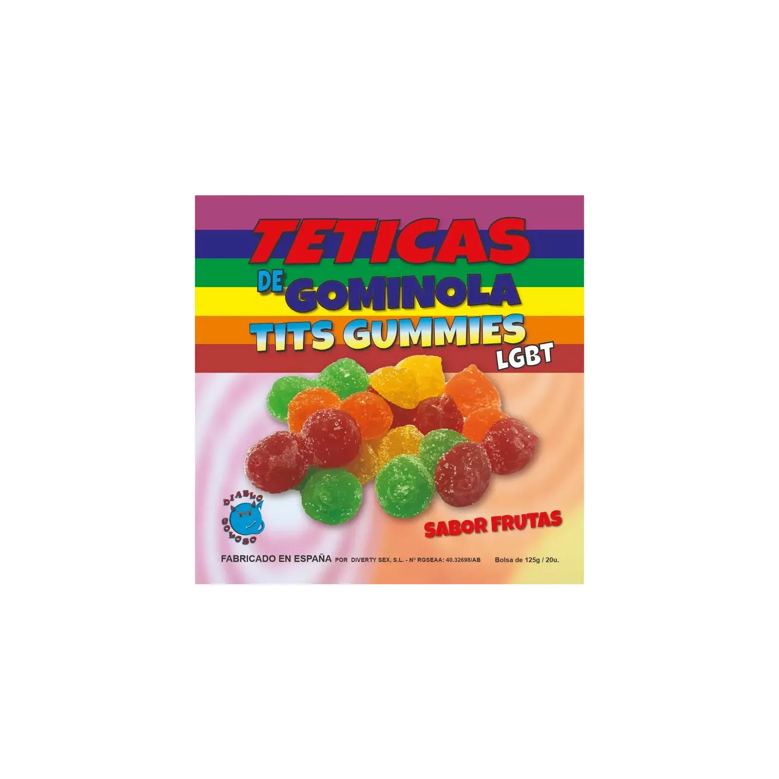 DIABLO GOLOSO - Assorted Sugar Gummy Teetis D-234678 Photo 1