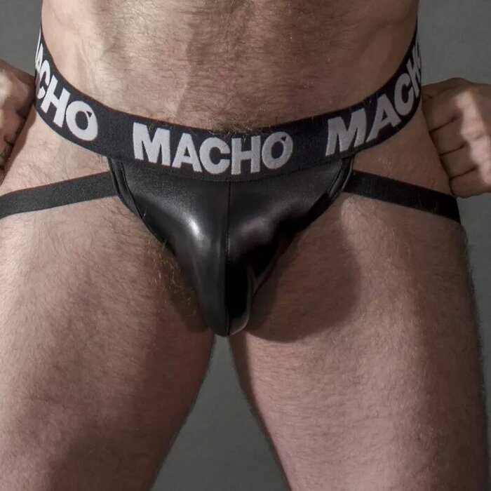 MACHO MX25NC Jock Black Leather Photo 1