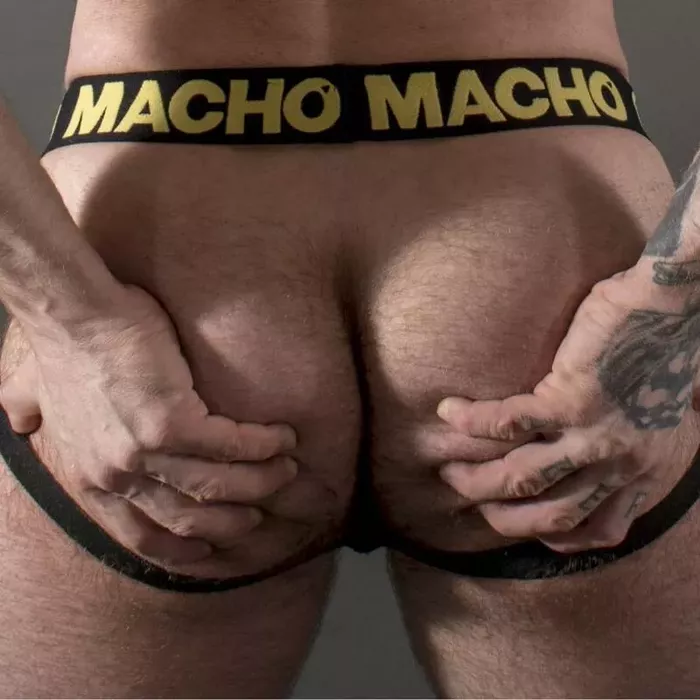 Jockstrap machounderwear MACHO MX25AC Yellow L Photo 3