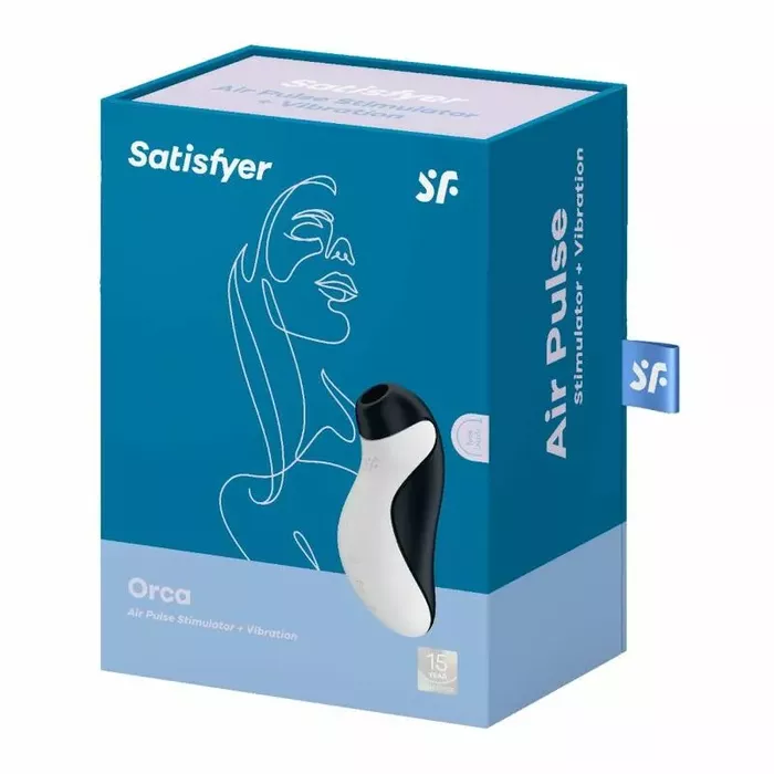 SATISFYER ORCA gaisa impulsu stimulators ar vibrāciju Photo 6