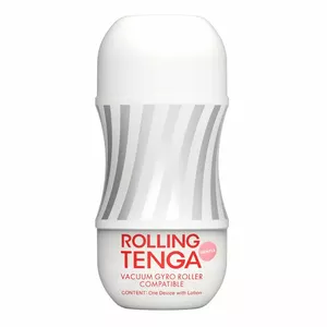 Masturbators Tenga Gyro Roller Cup Gentle Silikons Melns