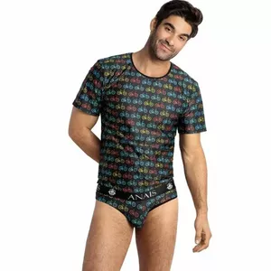 Vīriešu T-krekls ar īsām piedurknēm un apaļu kaklu ANAIS MEN BENITO T-SHIRT izmērs S