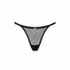 Stringa OBSESSIVE Thong M/L — tilla priekšpuse, gipiūras mežģīnes Photo 5