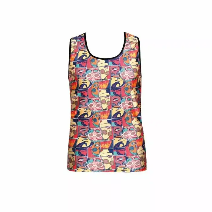 ANAIS MEN COMICS TOP XL sleeveless tank top Photo 3