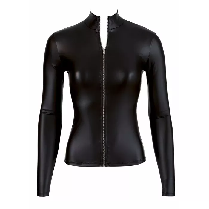 Long Sleeve Top Zip L — Cottelli Collection Photo 4