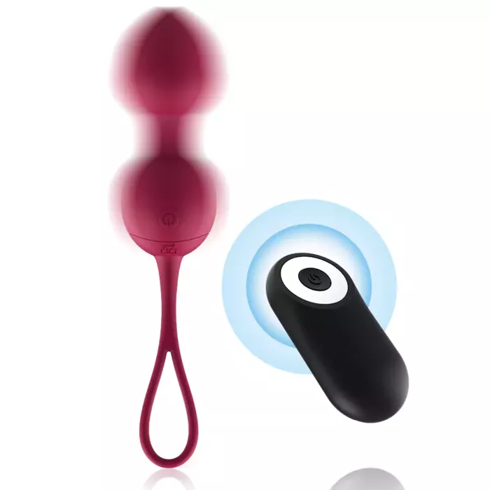 Kegel beads Cici Beauty Premium Silicone — 3 vibrating beads Photo 2