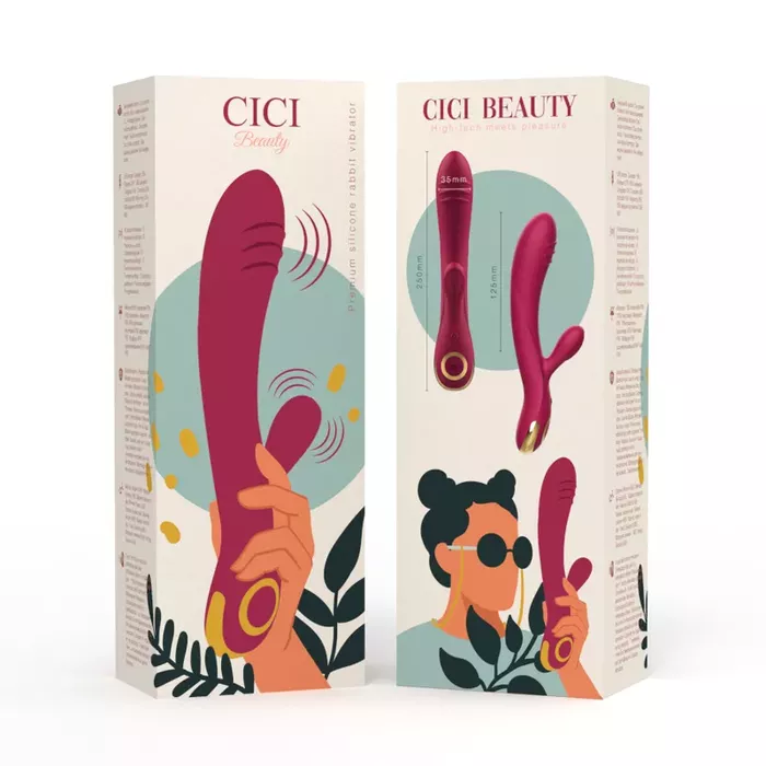 Rabbit vibrator Cici Beauty Premium Silicone Photo 6