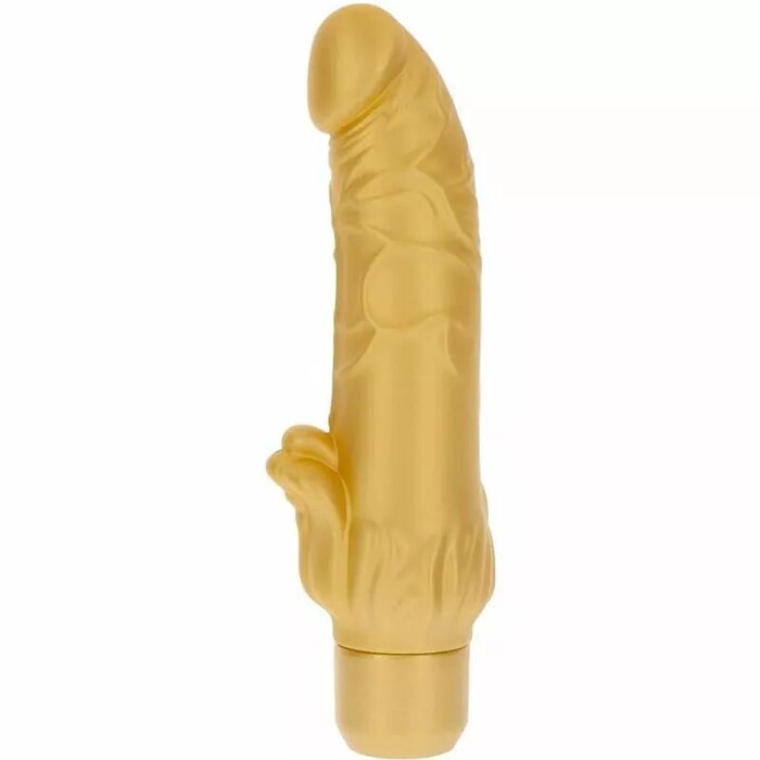 Vibrators GET REAL Gold Dicker Stim Photo 1