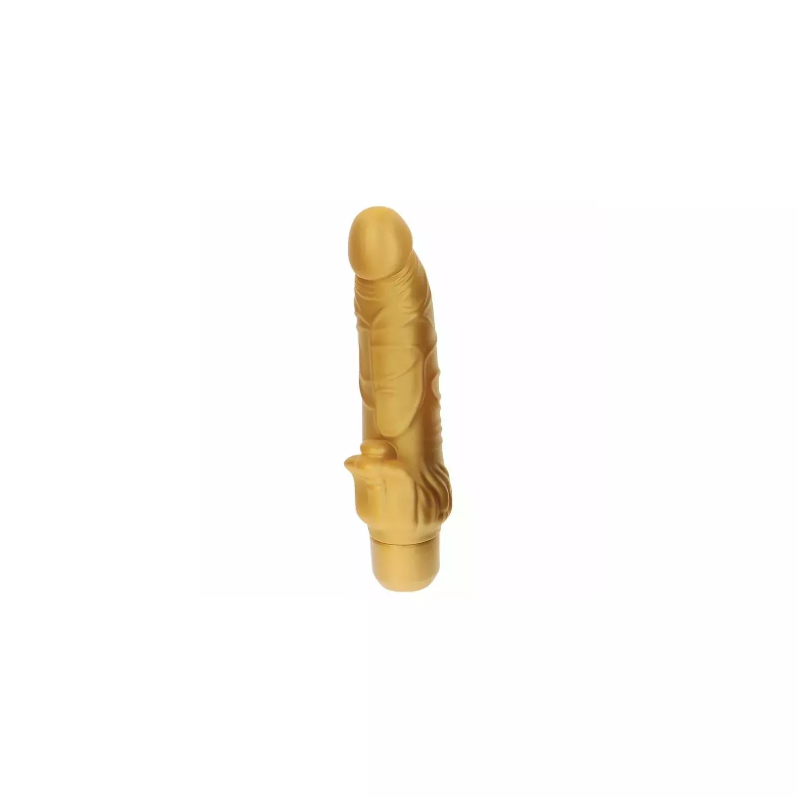Vibrators GET REAL Gold Dicker Stim Photo 3