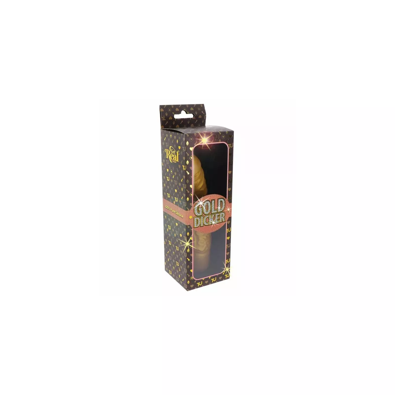 Vibrators GET REAL Gold Dicker Stim Photo 8