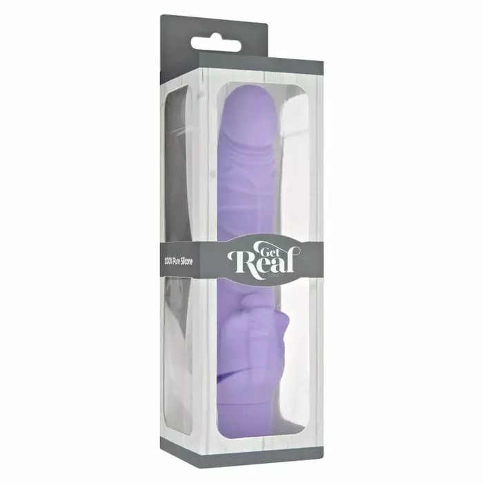 GET REAL Classic Stim vibrators — silikons, violets Photo 3