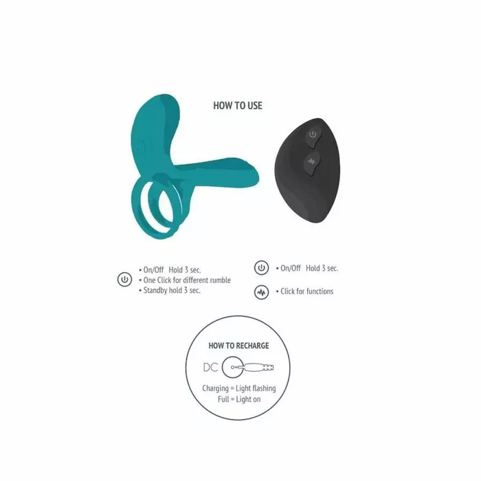 Couples vibrator ring XOCOON D-234621 Photo 4