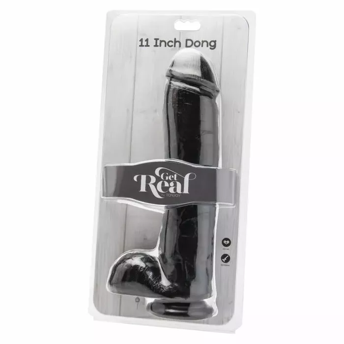 Фаллоимитатор GET REAL 28 см с мошонкой Photo 2